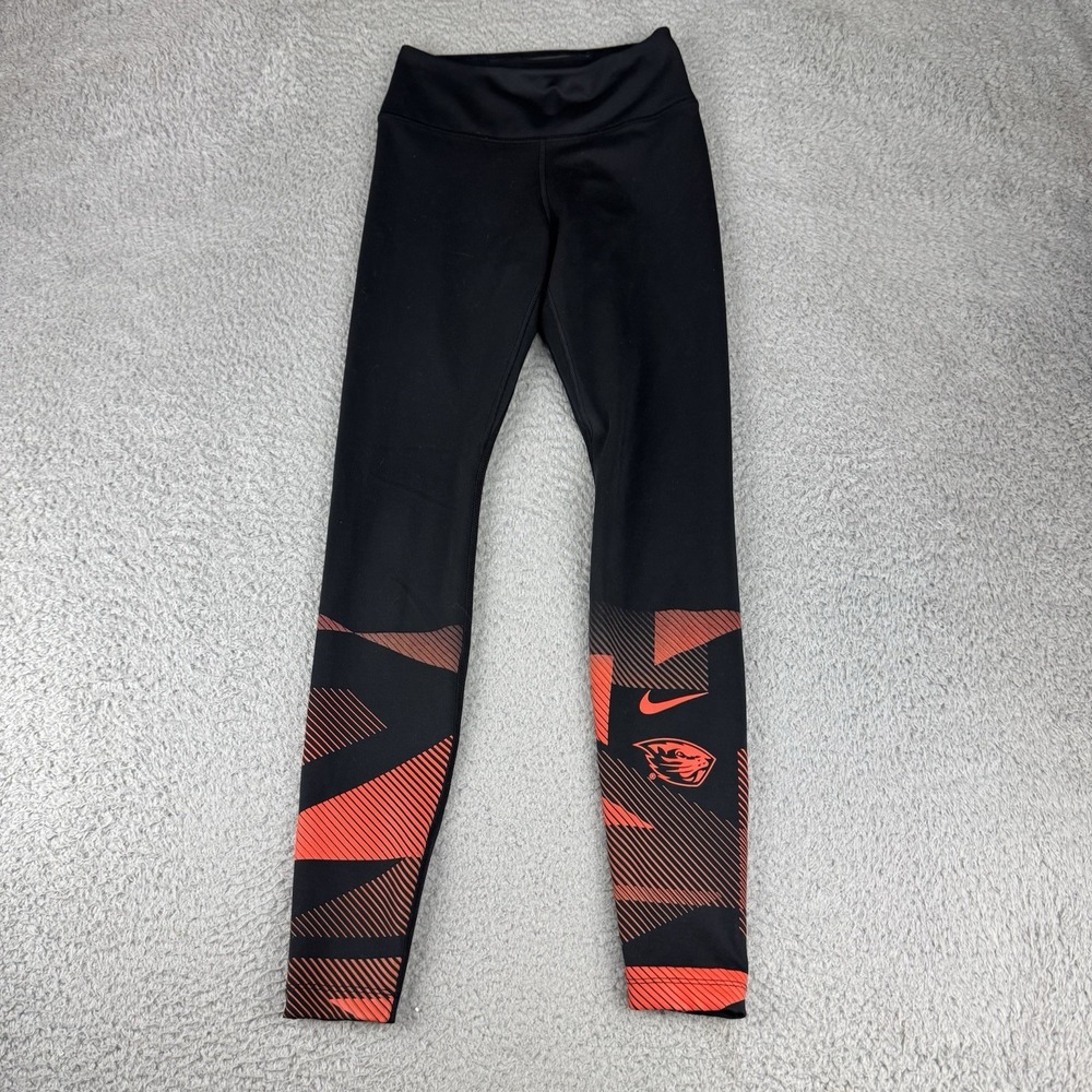 Nike Pants Women's Oregon State Beaver Jogging Yoga Athletic Size‎ Small Dry Fit